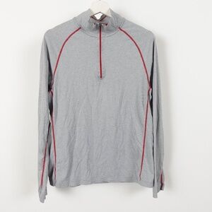 Cloudveil 1/4 Zip Mock Neck Pullover Baselayer. Mens Medium